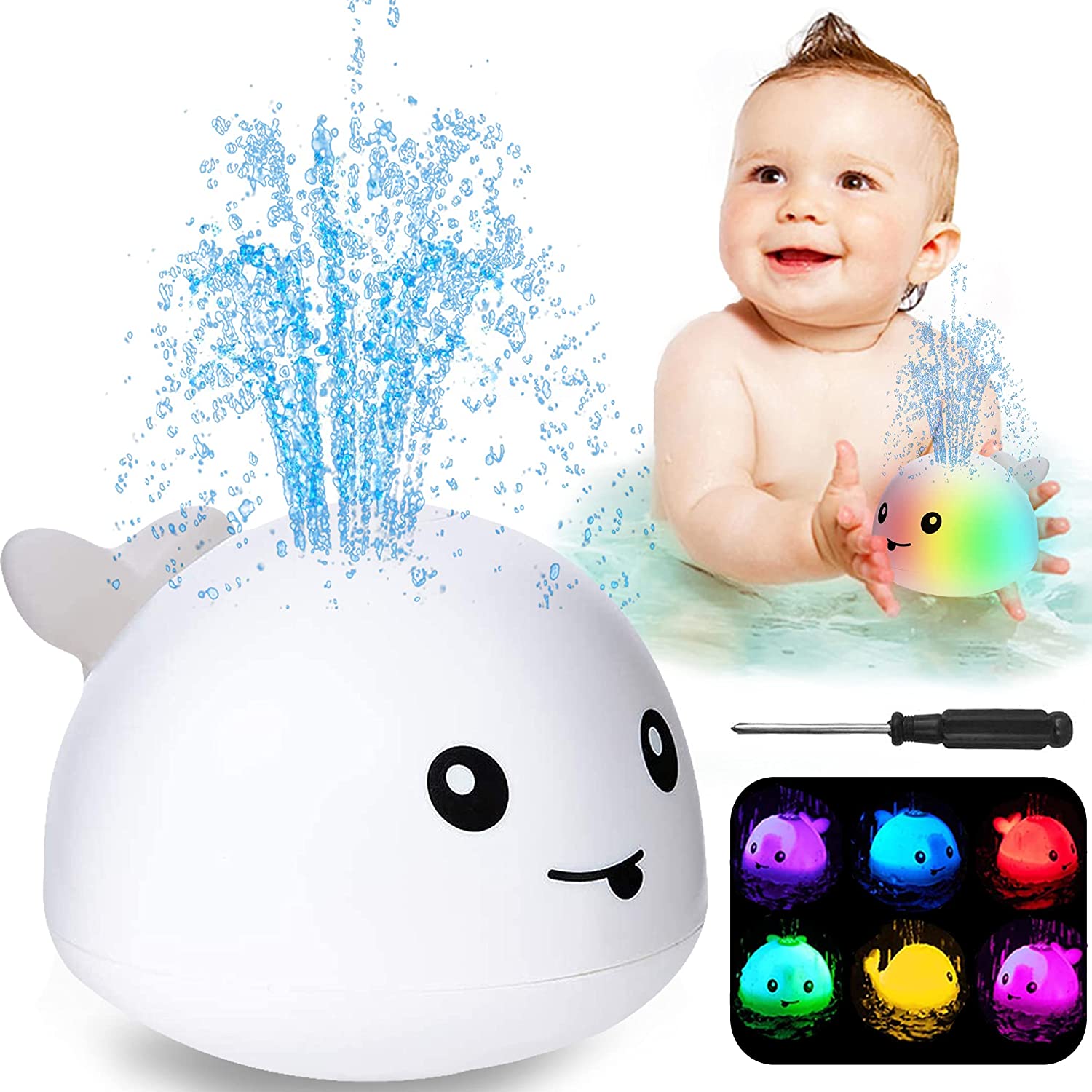 Baleinha Water - Brincando no Banho